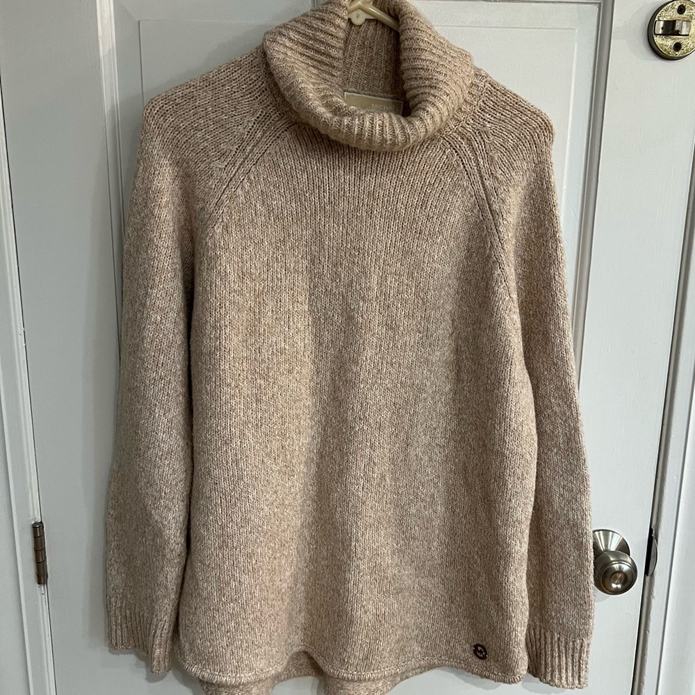Michael Kors Beige TurtleNeck Sweater